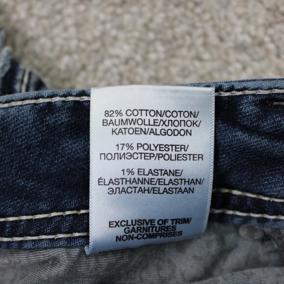 Silver Joga Suki Mid Skinny Jeans Womens 29x31 Blue 5-Pocket Stretch Denim - Picture 15 of 16